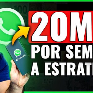 Como Ganhar 20 MIL por SEMANA como Afiliado Iniciante, Estrutura Completo Simples e Rápida